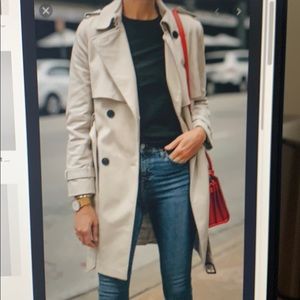 Club Monaco trench coat